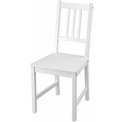 Set masa scaune Ikea Pinntorp/Stefan 125cm 1+4 (Maro deschis/Rosu/Alb) Thumb