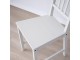 Set de sufragerie Ikea Pinntorp/Stefan 67/124cm 1+2 (Maro deschis/Alb)