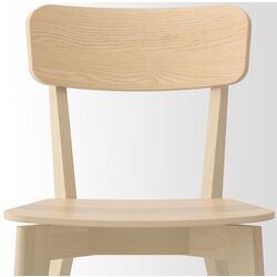 Обеденный набор Ikea Skansnas/Lisabo 150/205см 1+4 (Шпон светлого бука/Ясень) Thumb