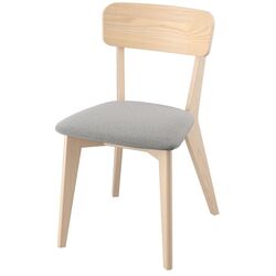 Set masa scaune Ikea Skansnas/Tallmyra/Lisabo 150/205cm 1+4 (Fag deschis/Frasin/Gri) Thumb