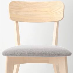 Set masa scaune Ikea Skansnas/Tallmyra/Lisabo 150/205cm 1+4 (Fag deschis/Frasin/Gri) Thumb