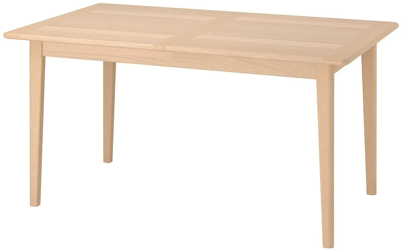 Set masa scaune Ikea Skansnas/Tallmyra/Lisabo 150/205cm 1+4 (Fag deschis/Frasin/Gri)