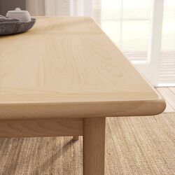 Set masa scaune Ikea Skansnas/Tallmyra/Lisabo 150/205cm 1+4 (Fag deschis/Frasin/Gri) Thumb