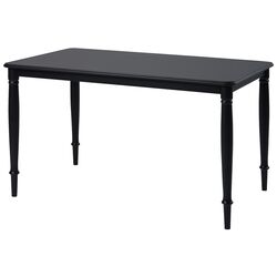 Set de sufragerie Ikea Skogsta/Danderyd 130cm 1+4 (Acacia/Negru) Thumb