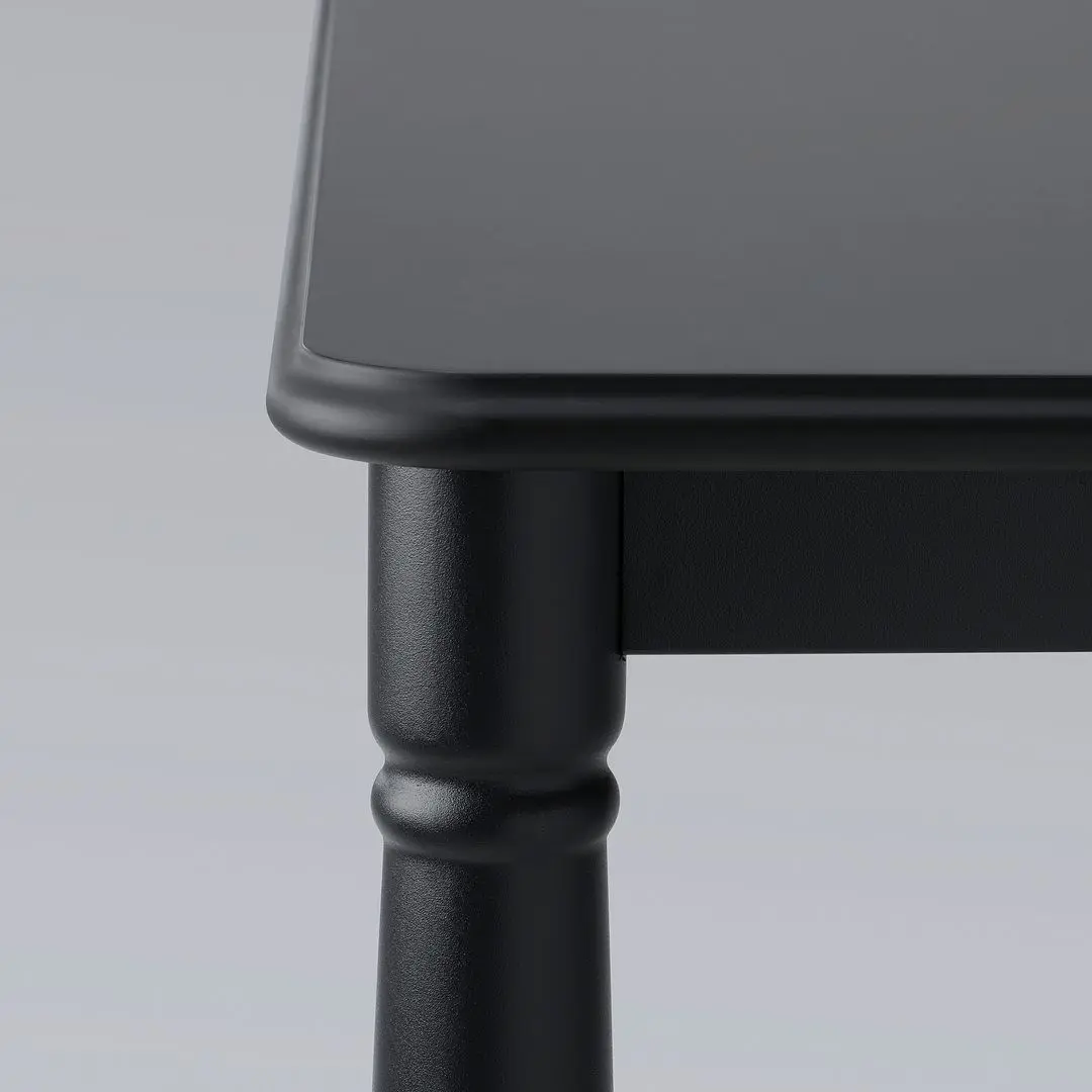 Set de sufragerie Ikea Skogsta/Danderyd 130cm 1+4 (Acacia/Negru)