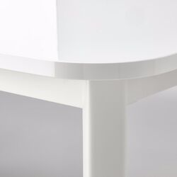 Set masa scaune Ikea Standtorp/Bergmund/Gunnared 150/205/260cm 1+4 (Alb/Gri) Thumb