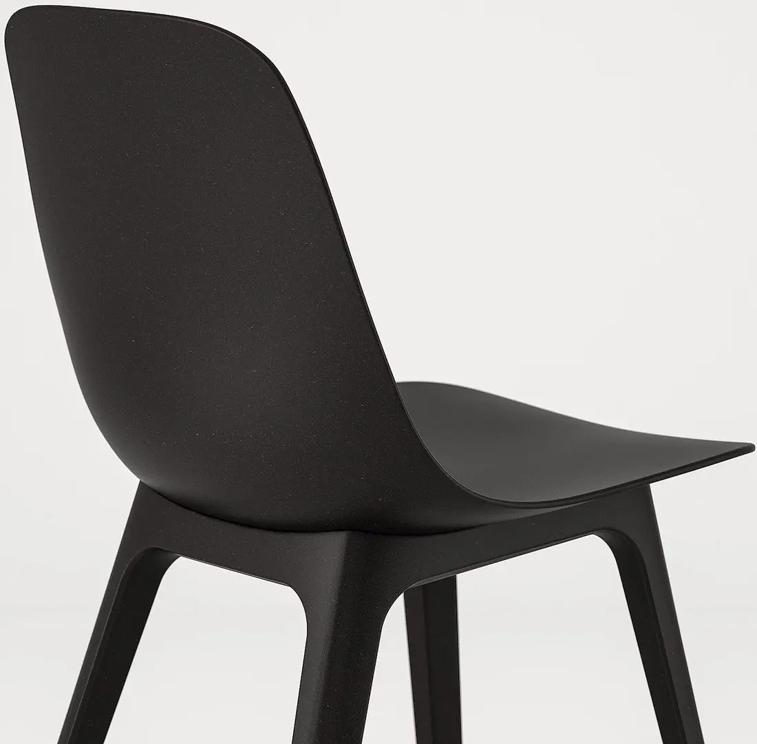 Обеденный набор Ikea Standtorp/Odger 150/205/260см 1+4 (Белый/Антрацит)