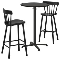 Set masa scaune Ikea Stensele/Norraryd 1+2 (Antracit/Negru) Thumb