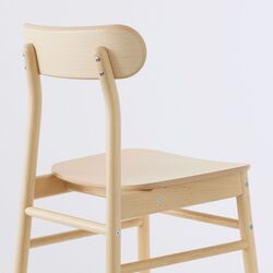 Обеденный набор Ikea Stensele/Ronninge 70cm Антрацит/Береза антрацит (1+2) Thumb
