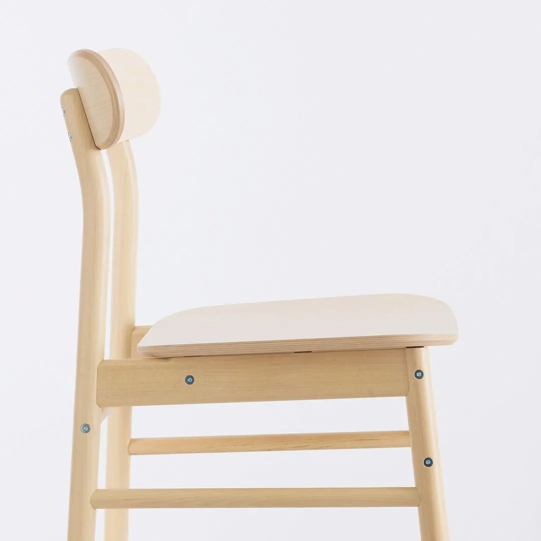 Обеденный набор Ikea Stensele/Ronninge 70cm Антрацит/Береза антрацит (1+2) - 3
