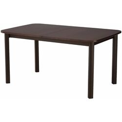 Обеденный набор Ikea Strandtorp/Bergmund/Gunnared 150/205/260см 1+4 (Коричневый/Серый средний) Thumb