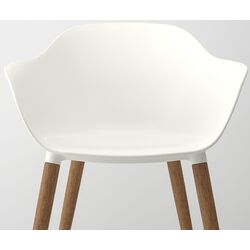 Set masa scaune Ikea Strandtorp/Gronsta brate 150/205/260cm 1+4 (Maro/Alb) Thumb