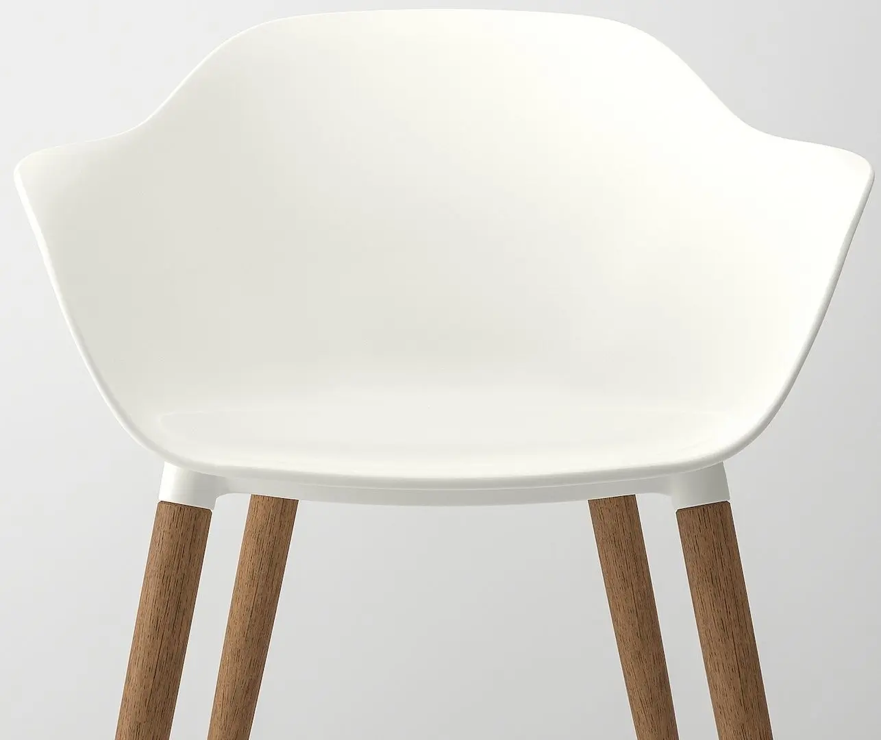 Set masa scaune Ikea Strandtorp/Gronsta brate 150/205/260cm 1+4 (Maro/Alb)