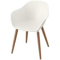 Set masa scaune Ikea Strandtorp/Gronsta brate 150/205/260cm 1+4 (Maro/Alb) Thumb