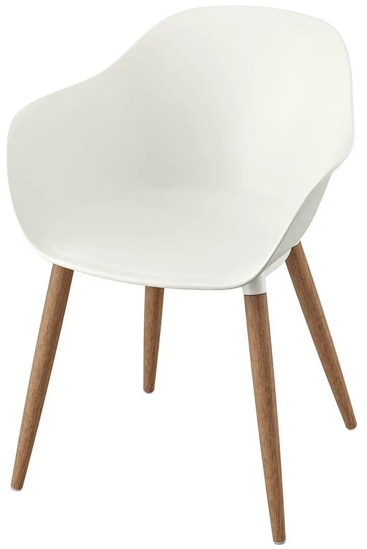 Set masa scaune Ikea Strandtorp/Gronsta brate 150/205/260cm 1+4 (Maro/Alb)