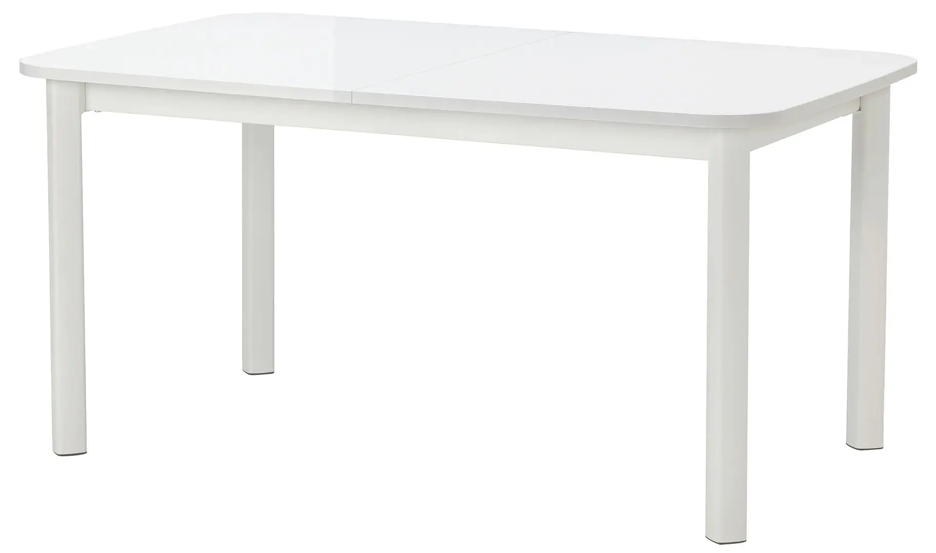 Set masa scaune Ikea Strandtorp/Nilsove ratan 150x205x260 Alb (1+4) - 2