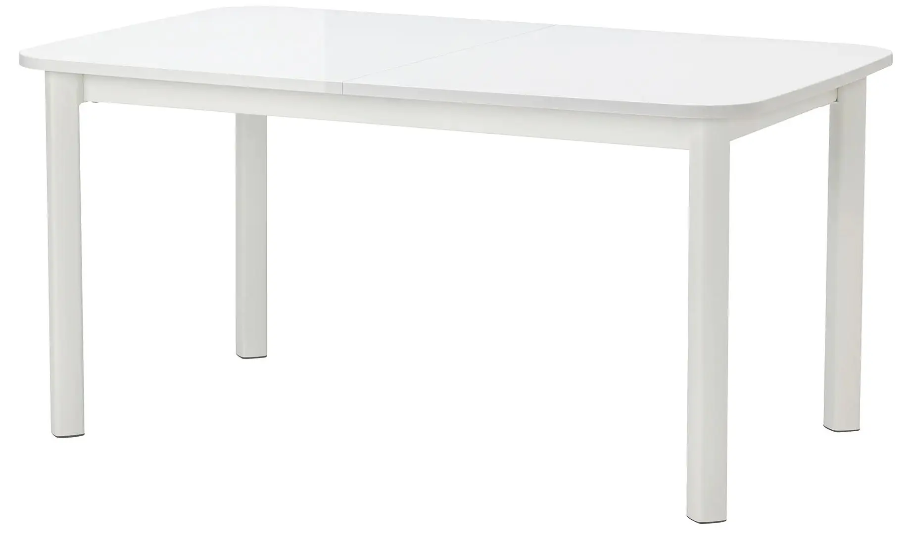 Обеденный набор Ikea Strandtorp/Tobias 150/205/260x95см 1+4 (Белый/Прозрачный)