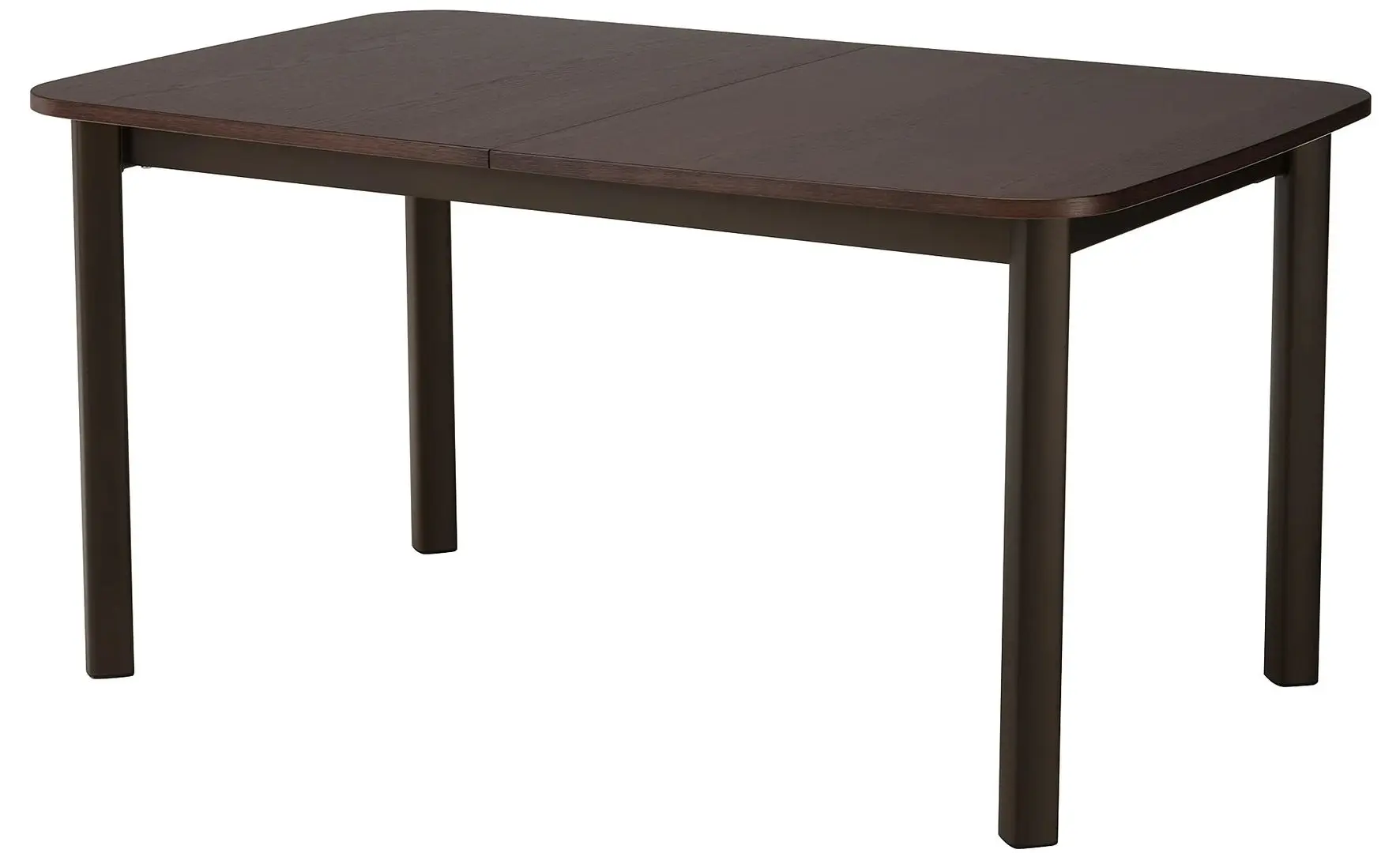 Set masa scaune Ikea Strandtorp/Tobias 150x205x260x95 Maro/Transparent (1+4) - 2