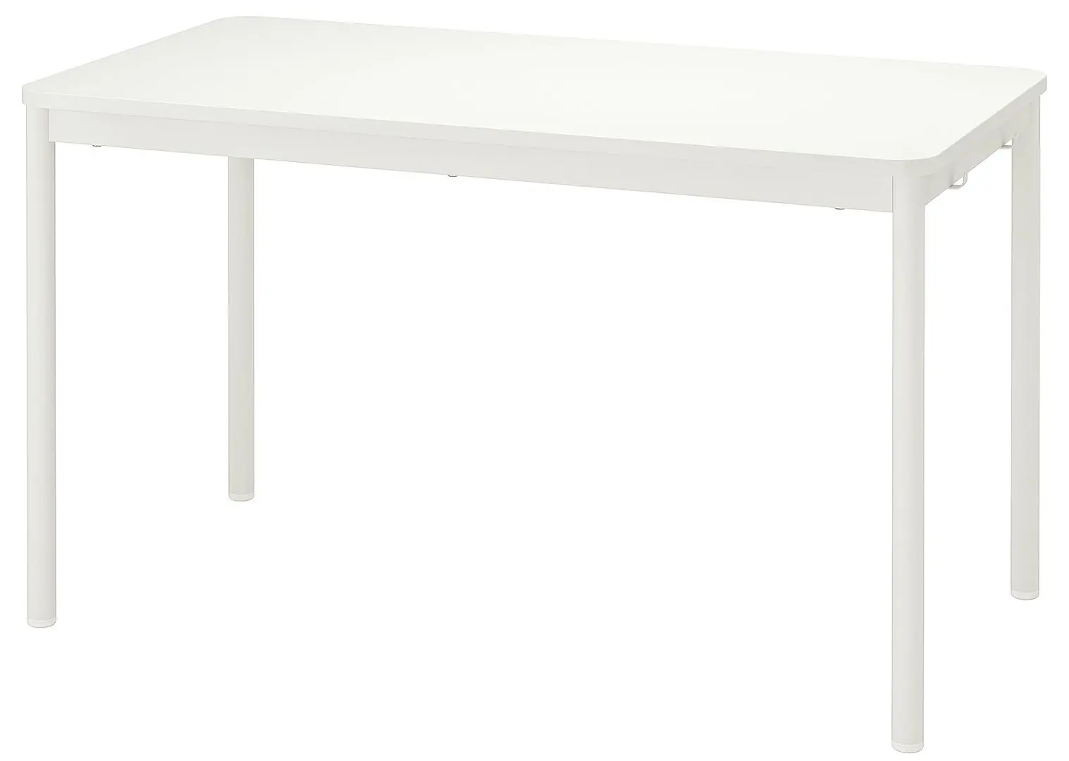 Обеденный набор Ikea Tommaryd/Laktare 130x70 Белый/Светло-бежевый (1+4) - 3