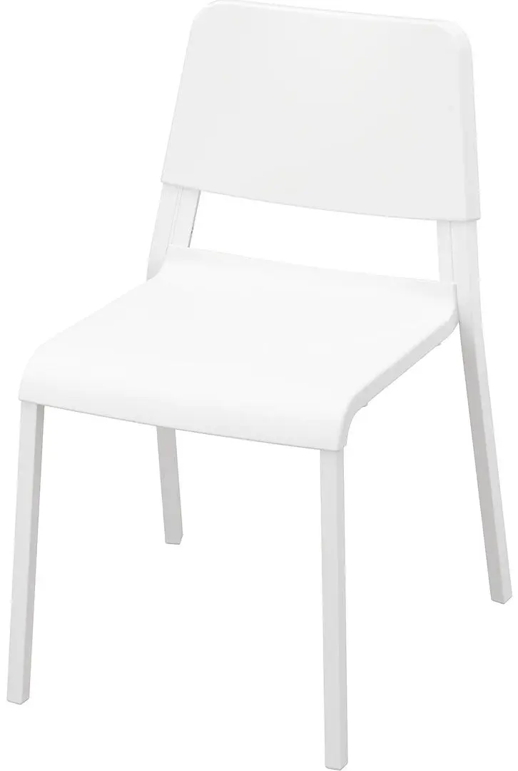 Set masa scaune Ikea Tommaryd/Teodores 130x70 Stejar Alb/Alb (1+4) - 3