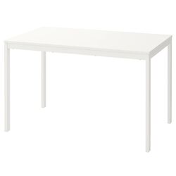 Set masa scaune Ikea Vangsta/Teodores 120/180cm 1+4 (Alb) Thumb