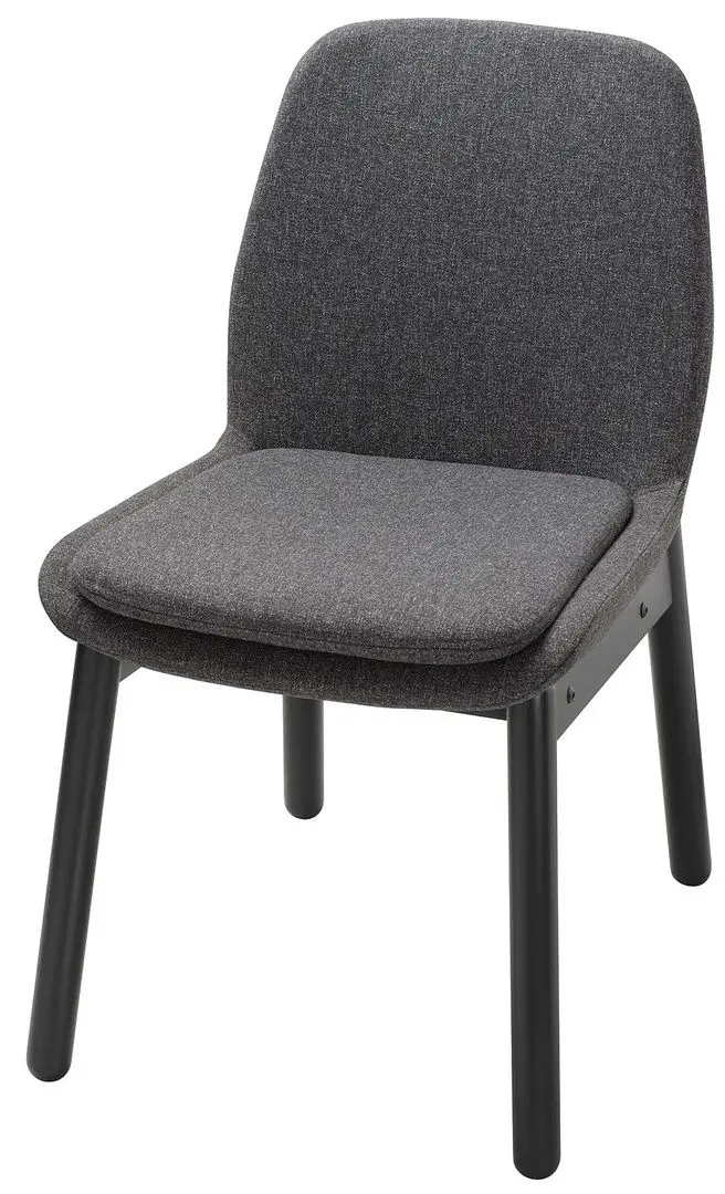 Set masa scaune Ikea Vedbo 160x95cm 1+4 (Negru)