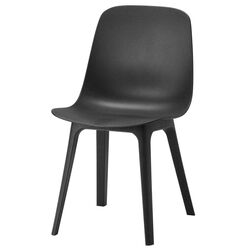Set masa scaune Ikea Vedbo/Odger 160x95cm 1+4 (Negru/Antracit) Thumb