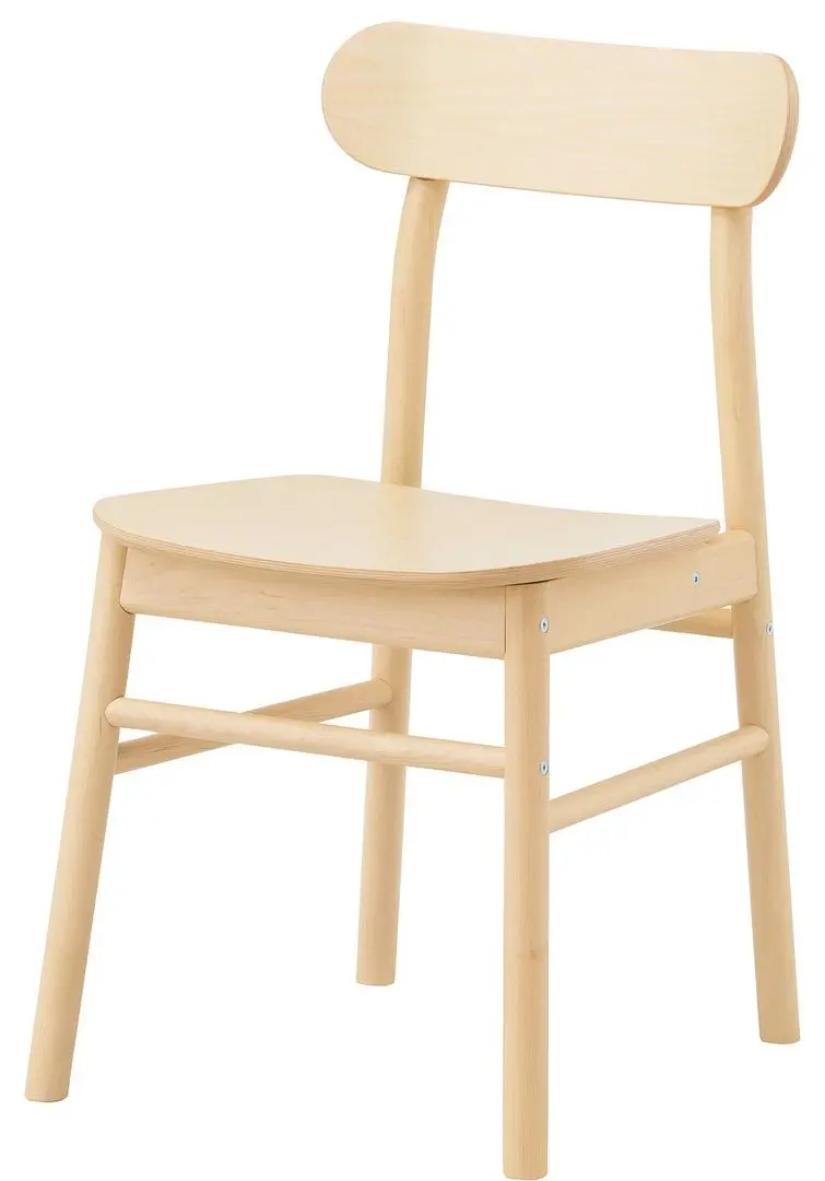 Обеденный набор Ikea Vedbo/Ronninge 240x105 Белый/Береза (1+6) - 3