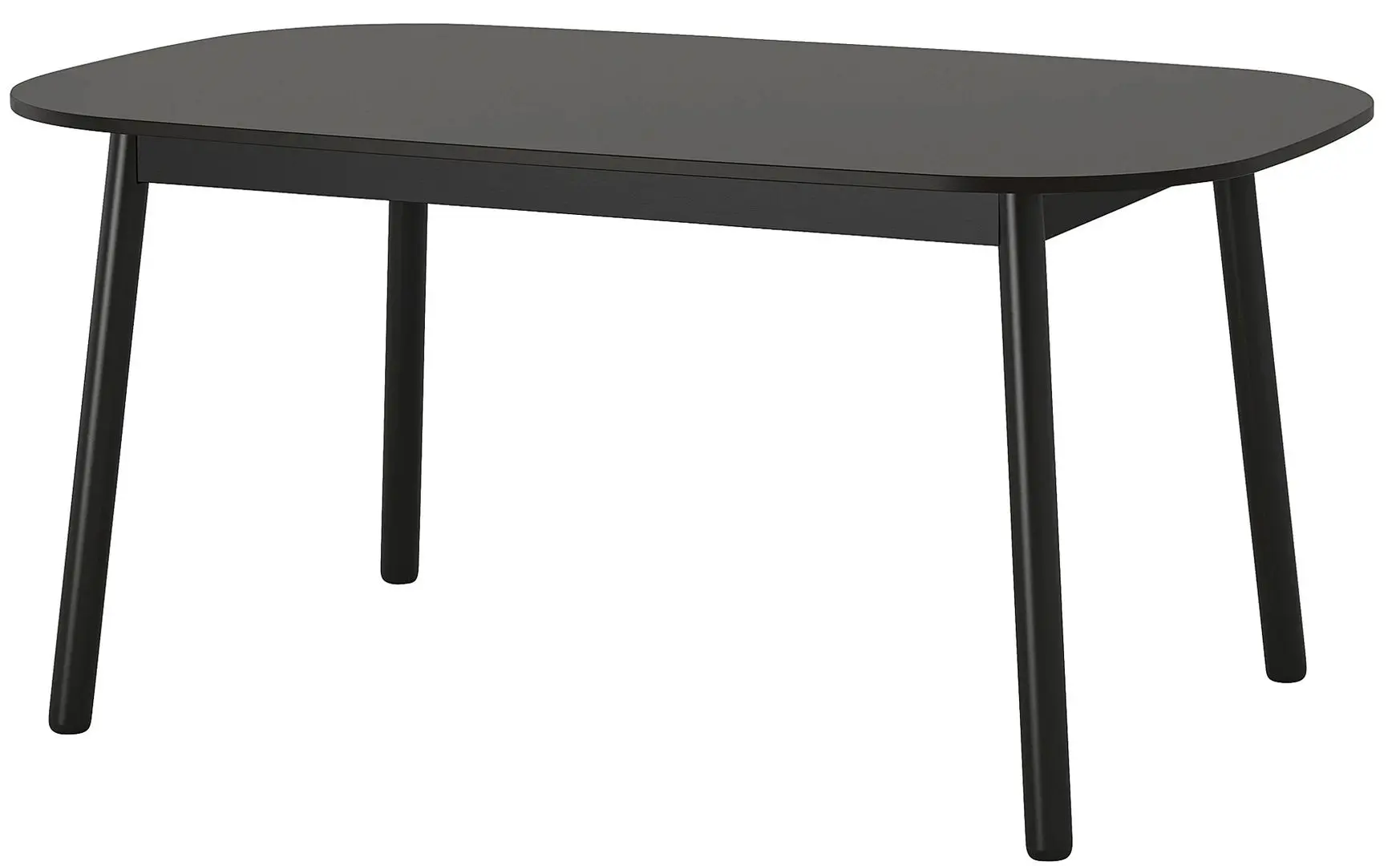 Обеденный набор Ikea Vedbo/Vedbo 160x95 Черный (1+4) - 2