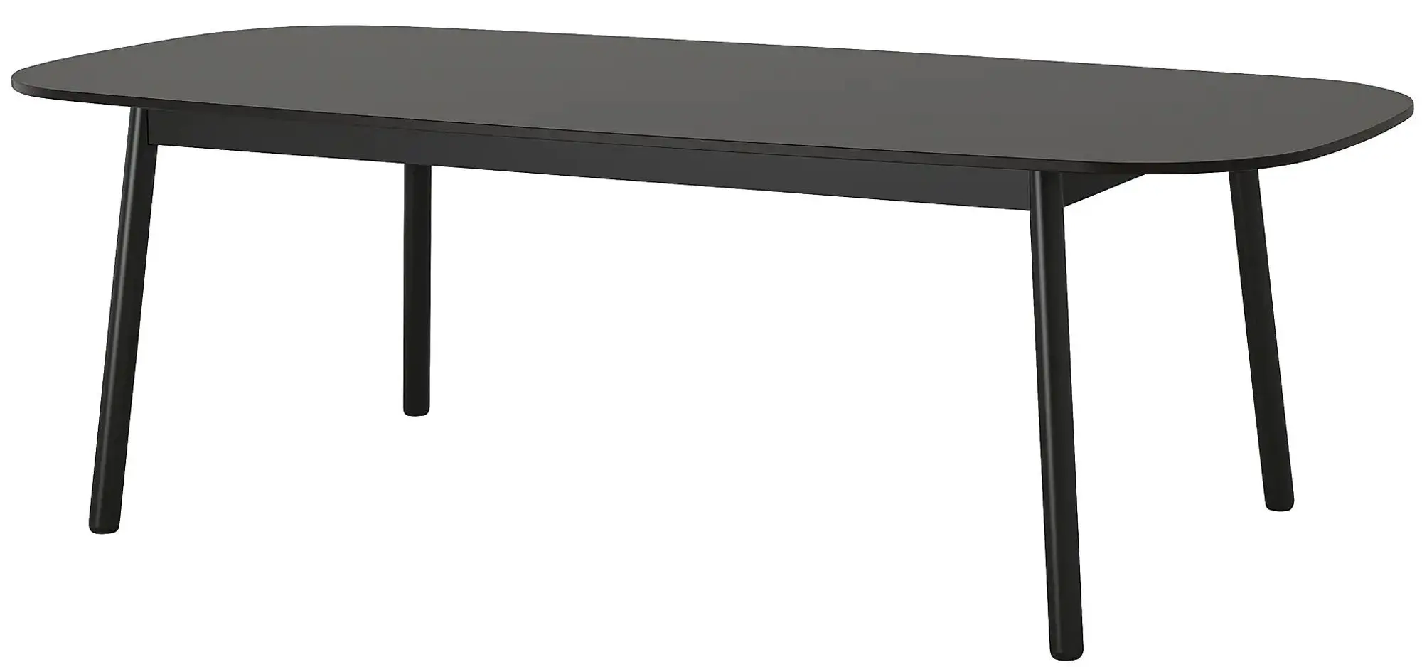 Обеденный набор Ikea Vedbo/Vedbo 240x105 Черный (1+6) - 2