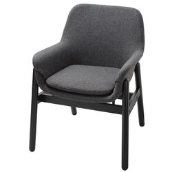 Обеденный набор Ikea Vedbo/Vedbo 240x105 Черный (1+6) Thumb