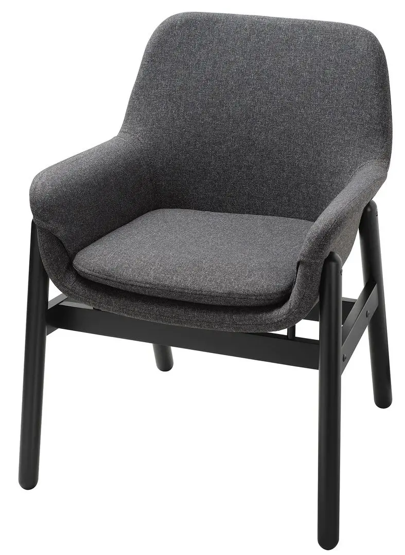 Обеденный набор Ikea Vedbo/Vedbo 240x105 Черный (1+6) - 3