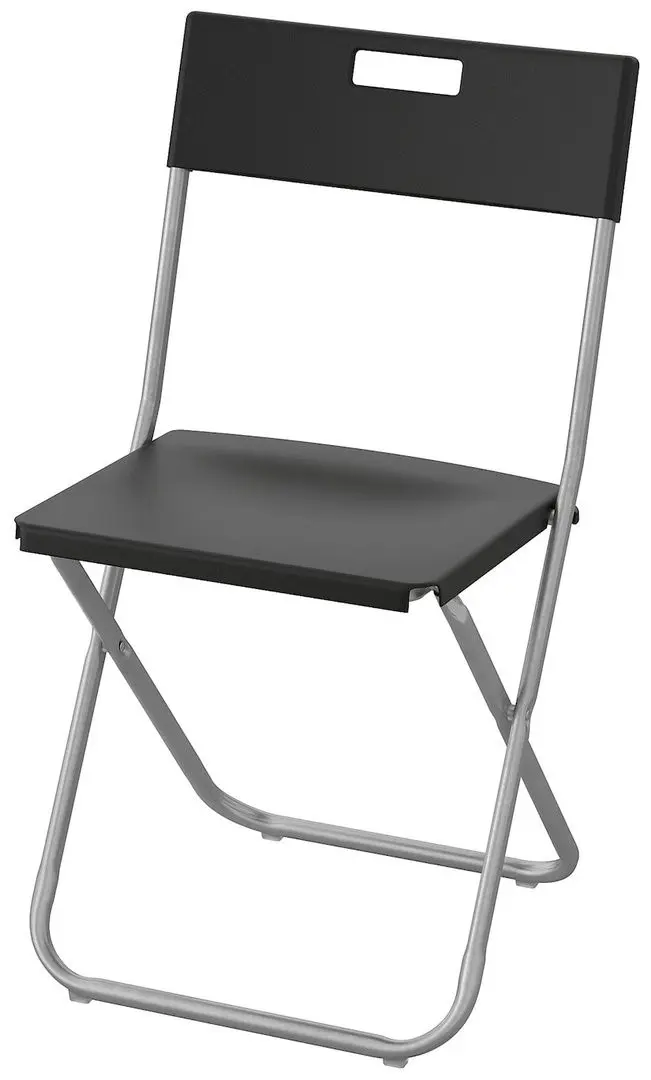 Set masa scaune Ikea Gunde 67x67cm 1+2 (Negru)