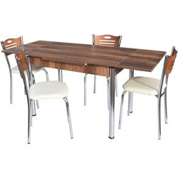 Set de sufragerie Marcel Prod 1300 1+4 (Walnut) Thumb