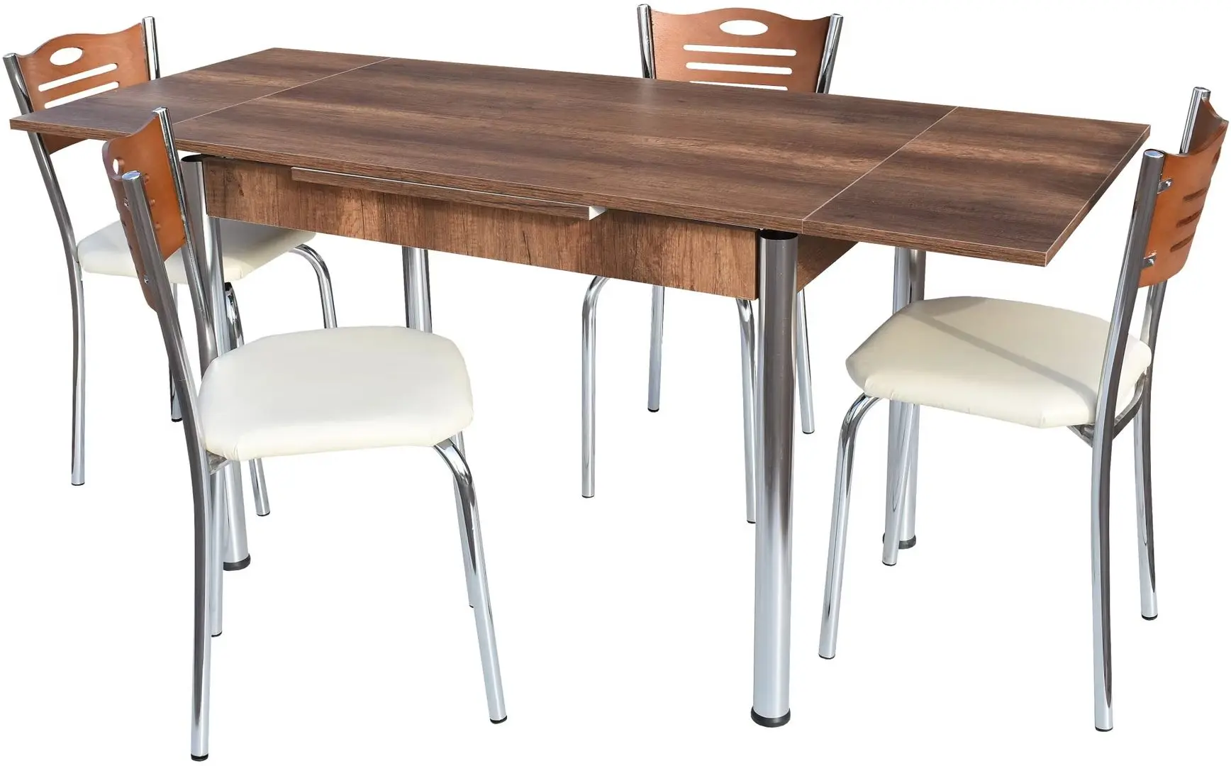 Set de sufragerie Marcel Prod 1300 1+4 (Walnut)