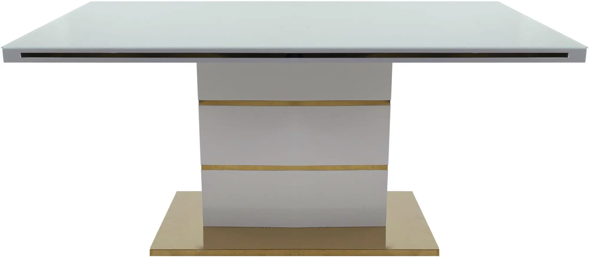 Обеденный набор Marcel Prod DA1128GDA2626G 1+6 (White/Gold)