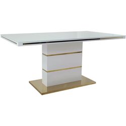 Обеденный набор Marcel Prod DA1128GDA2626G 1+6 (White/Gold) Thumb