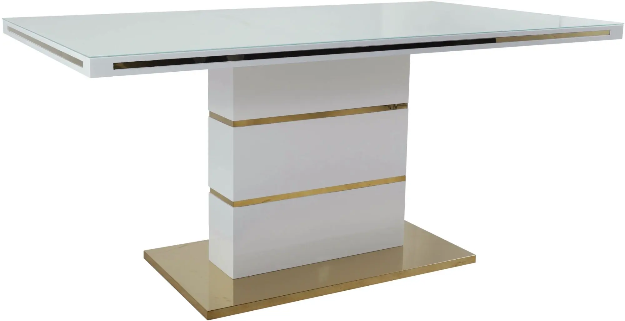 Обеденный набор Marcel Prod DA1128GDA2626G 1+6 (White/Gold)