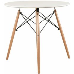 Обеденный набор Marcel Prod DA151WDA232W 1+4 (White/Natural) Thumb