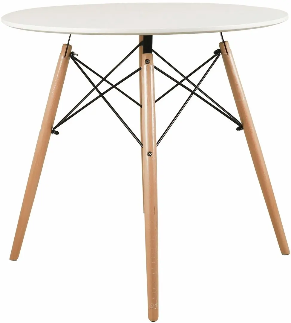 Обеденный набор Marcel Prod DA151WDA232W 1+4 (White/Natural)