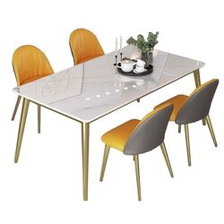 Set masa scaune Marcel Prod HA02 1+4 (Gray/Yellow) Thumb