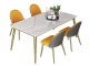 Set masa scaune Marcel Prod HA02 1+4 (Gray/Yellow)