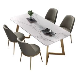 Обеденный набор Marcel Prod HA07 1+4 (Gray/Brown) Thumb