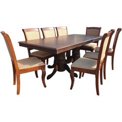 Обеденный набор Marcel Prod 7132RH5519DO 1+8 (Dirty Oak) Thumb