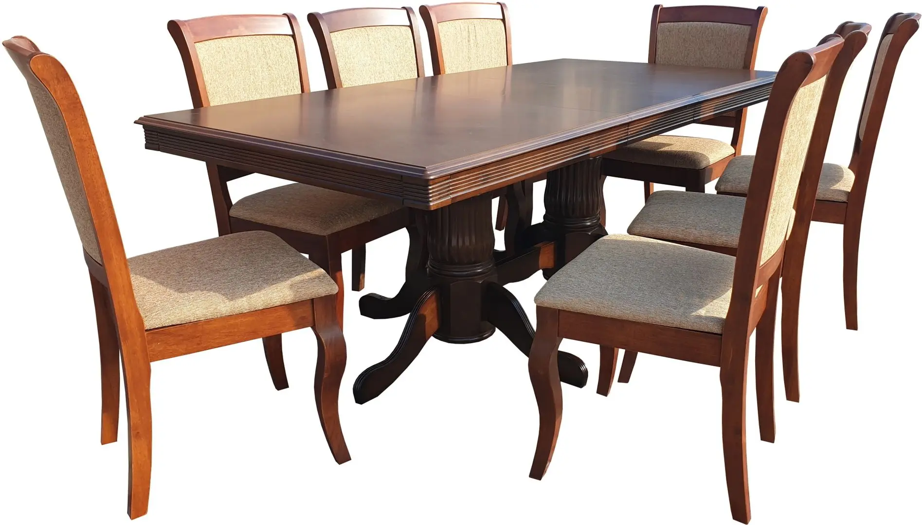 Обеденный набор Marcel Prod 7132RH5519DO 1+8 (Dirty Oak)