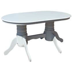 Обеденный набор Marcel Prod DINING7 1+6 (White/Beige) Thumb