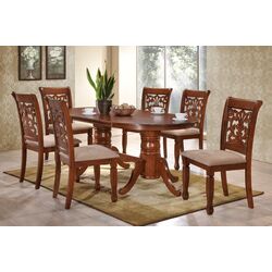 Set masa scaune Marcel Prod 7039 1+6 (Walnut)