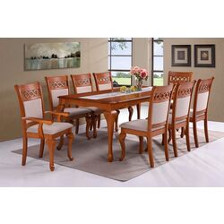 Set masa scaune Marcel Prod 7062T8087C 1+8 (Walnut)