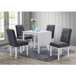 Set de sufragerie Mobhaus Bjork New White/Gray (1+4) Thumb