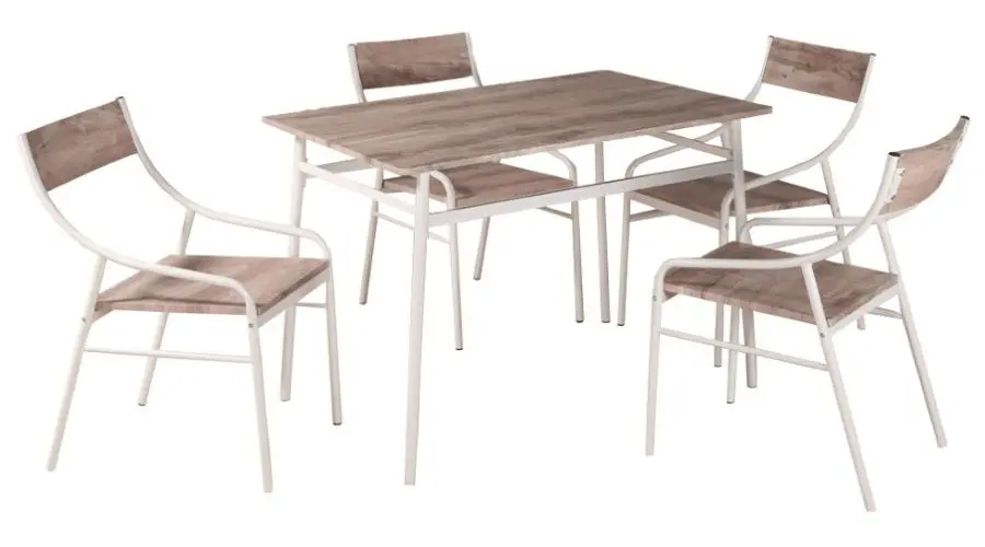 Set de sufragerie Mobhaus Kimby Set Canyon Oak/Beige (1+5)